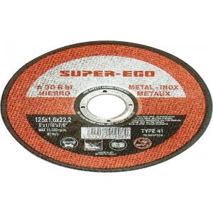 Отрезной диск SUPER-CUT 125X1X22,2мм, SUPER-EGO, 855125700